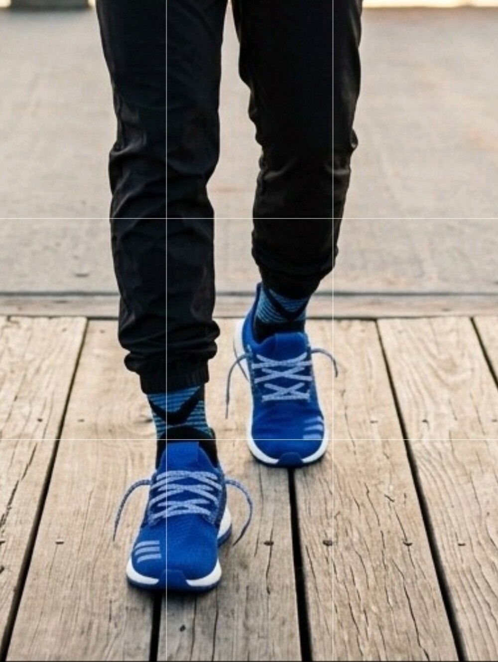 Adidas UltraBoost 1.0 Running Shoes Royal Blue Knit Sneakers Size 7